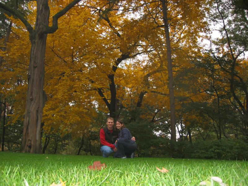Rachel and I in Central Park, NYC