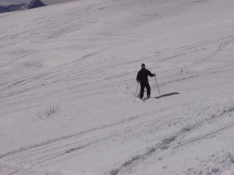 Nate in the Sun Down Bowl at Vail