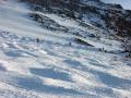 Alex, Brent, and Caza get ready for the moguls on Blackcomb